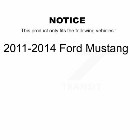 Tor Front Inner Steering Tie Rod End For 2011-2014 Ford Mustang TOR-EV800801